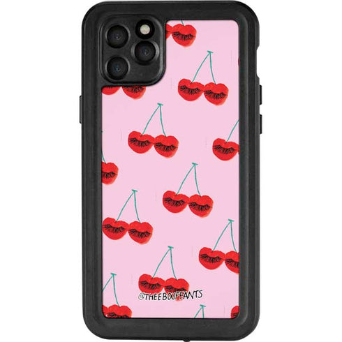 Bouffants and Broken Hearts Cherry Lash iPhone 11 Pro Max Waterproof Case