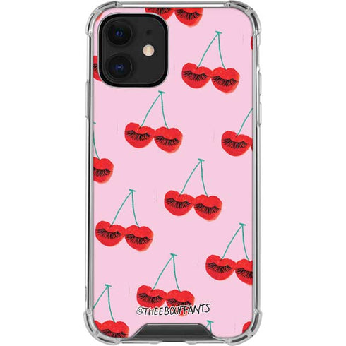 Bouffants and Broken Hearts Cherry Lash iPhone 12 Clear Case