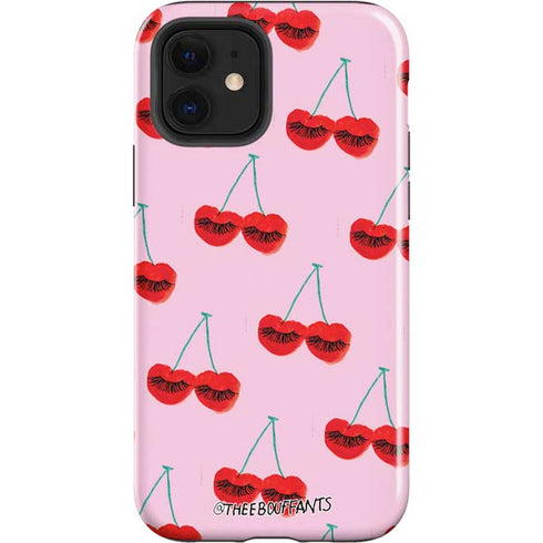 Bouffants and Broken Hearts Cherry Lash iPhone 12 Impact Case