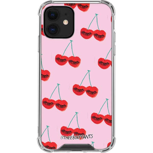 Bouffants and Broken Hearts Cherry Lash iPhone 12 Mini Clear Case