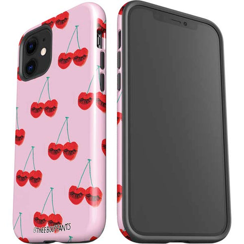 Bouffants and Broken Hearts Cherry Lash iPhone 12 Mini Impact Case