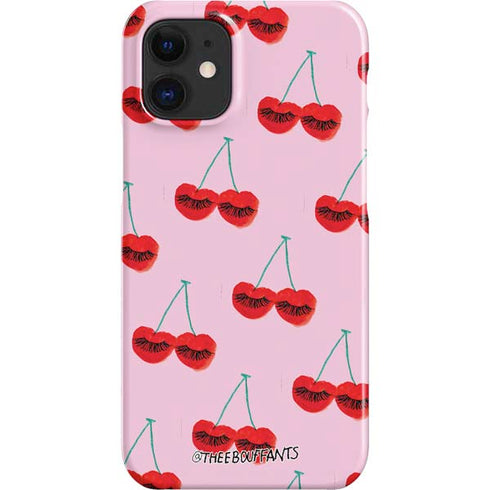 Bouffants and Broken Hearts Cherry Lash iPhone 12 Mini Lite Case