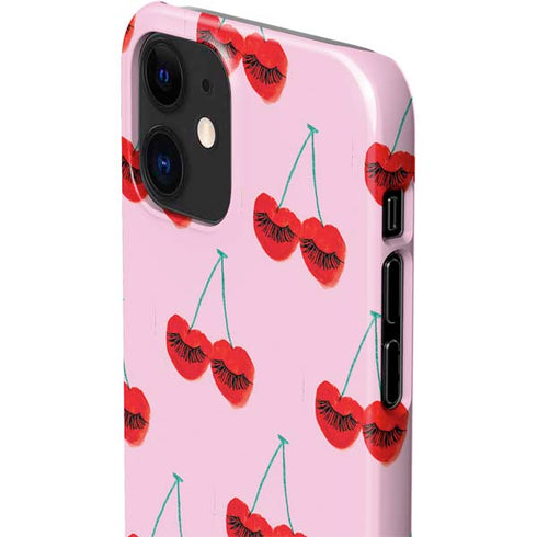 Bouffants and Broken Hearts Cherry Lash iPhone 12 Mini Lite Case