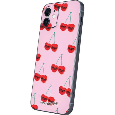 Bouffants and Broken Hearts Cherry Lash iPhone 12 Mini Skin