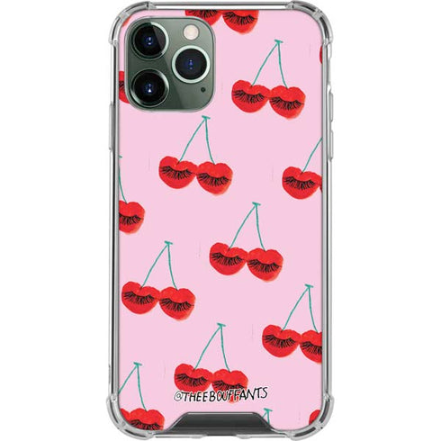 Bouffants and Broken Hearts Cherry Lash iPhone 12 Pro Clear Case