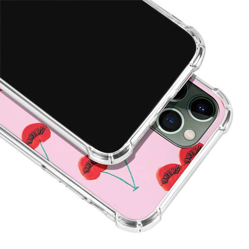 Bouffants and Broken Hearts Cherry Lash iPhone 12 Pro Clear Case