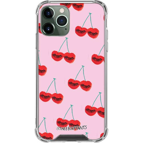 Bouffants and Broken Hearts Cherry Lash iPhone 12 Pro Max Clear Case