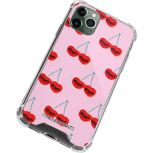 Bouffants and Broken Hearts Cherry Lash iPhone 12 Pro Max Clear Case