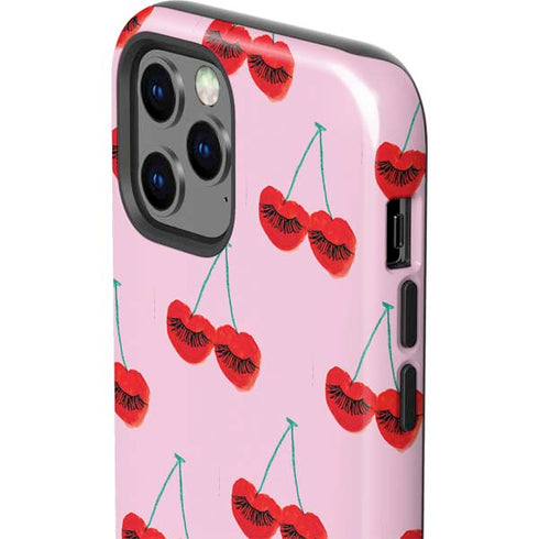 Bouffants and Broken Hearts Cherry Lash iPhone 12 Pro Max Impact Case