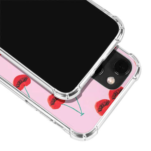 Bouffants and Broken Hearts Cherry Lash iPhone 13 Clear Case
