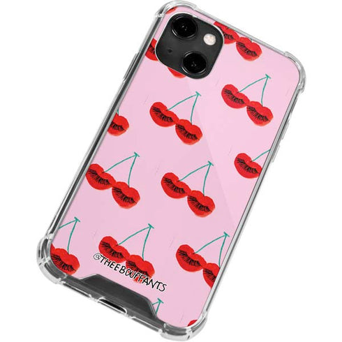 Bouffants and Broken Hearts Cherry Lash iPhone 13 Clear Case