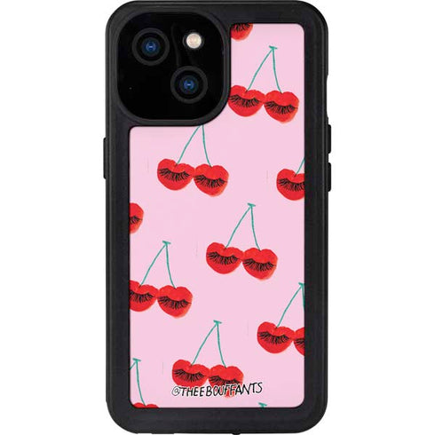 Bouffants and Broken Hearts Cherry Lash iPhone 13 Mini Waterproof Case