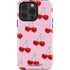 Bouffants and Broken Hearts Cherry Lash iPhone 13 Pro Impact Case