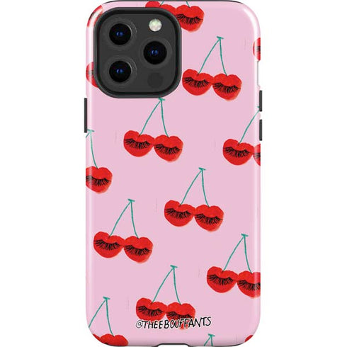 Bouffants and Broken Hearts Cherry Lash iPhone 13 Pro Max Impact Case