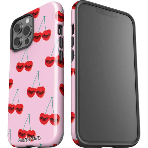 Bouffants and Broken Hearts Cherry Lash iPhone 13 Pro Max Impact Case