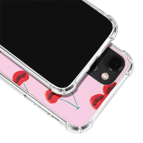 Bouffants and Broken Hearts Cherry Lash iPhone 14 Plus Clear Case
