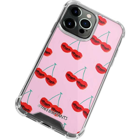Bouffants and Broken Hearts Cherry Lash iPhone 15 Pro Clear Case