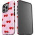 Bouffants and Broken Hearts Cherry Lash iPhone 14 Pro Impact Case