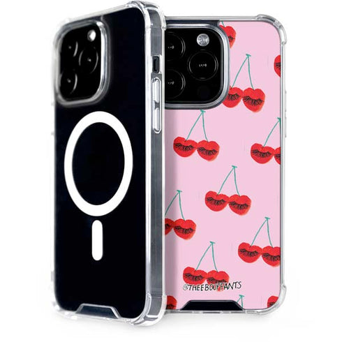 Bouffants and Broken Hearts Cherry Lash iPhone 14 Pro MagSafe Case