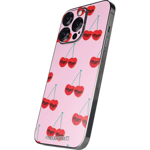 Bouffants and Broken Hearts Cherry Lash iPhone 14 Pro Max Skin