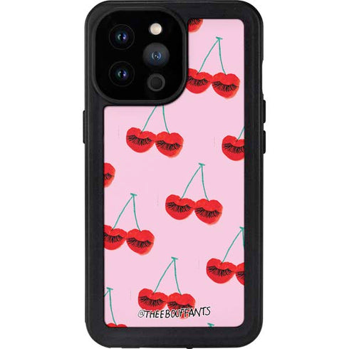 Bouffants and Broken Hearts Cherry Lash iPhone 14 Pro Max Waterproof Case