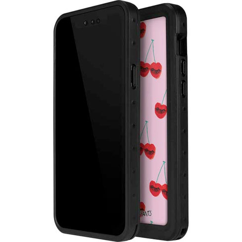 Bouffants and Broken Hearts Cherry Lash iPhone 14 Pro Waterproof Case