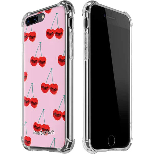 Bouffants and Broken Hearts Cherry Lash iPhone 7/8 Plus Clear Case