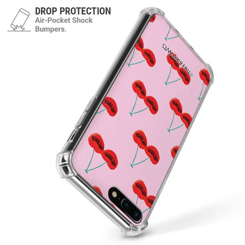 Bouffants and Broken Hearts Cherry Lash iPhone 7/8 Plus Clear Case