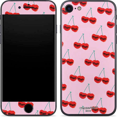 Bouffants and Broken Hearts Cherry Lash iPhone 7 Skin