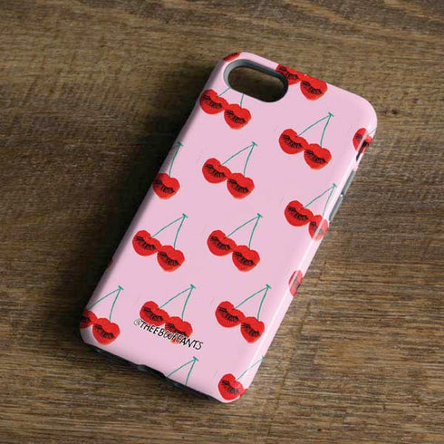 Bouffants and Broken Hearts Cherry Lash iPhone 8 Pro Case