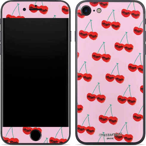 Bouffants and Broken Hearts Cherry Lash iPhone 8 Skin
