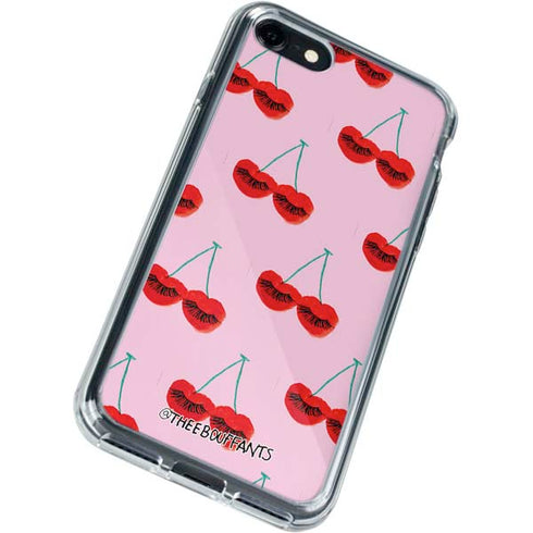 Bouffants and Broken Hearts Cherry Lash iPhone SE (2nd & 3rd Gen) Clear Case
