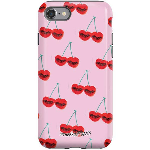 Bouffants and Broken Hearts Cherry Lash iPhone SE (2nd & 3rd Gen) Pro Case