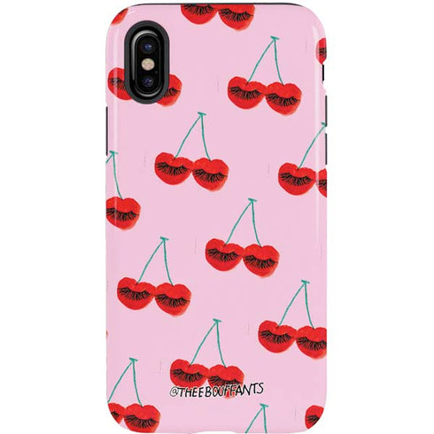 Bouffants and Broken Hearts Cherry Lash iPhone X Pro Case