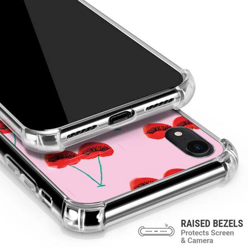 Bouffants and Broken Hearts Cherry Lash iPhone XR Clear Case