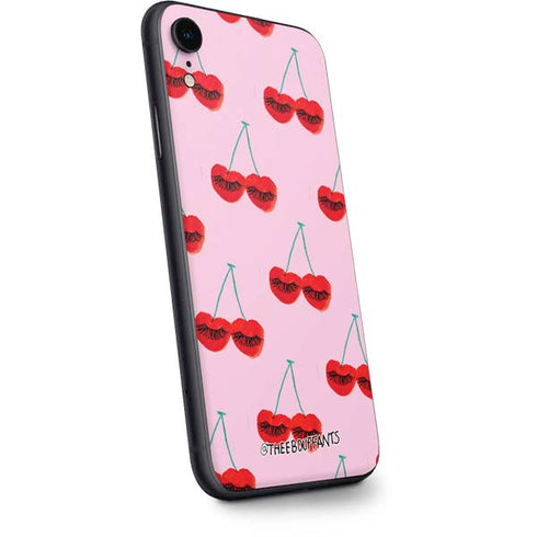 Bouffants and Broken Hearts Cherry Lash iPhone XR Skin