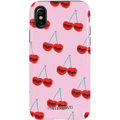 Bouffants and Broken Hearts Cherry Lash iPhone XS Pro Case