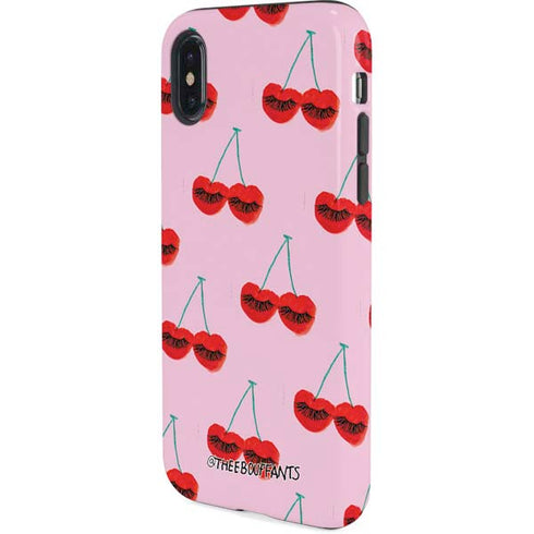 Bouffants and Broken Hearts Cherry Lash iPhone XS Pro Case