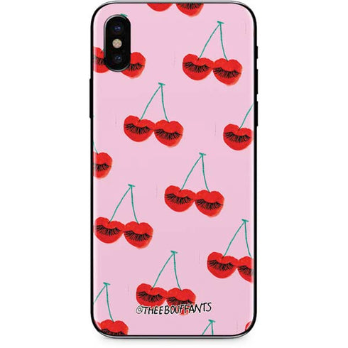 Bouffants and Broken Hearts Cherry Lash iPhone XS Skin