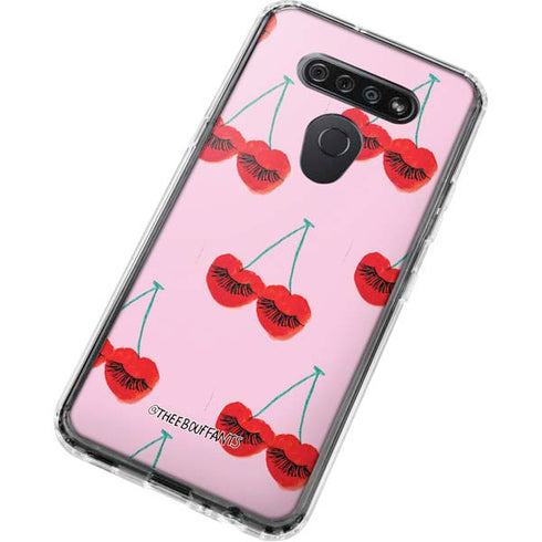 Bouffants and Broken Hearts Cherry Lash LG K51/Q51 Clear Case