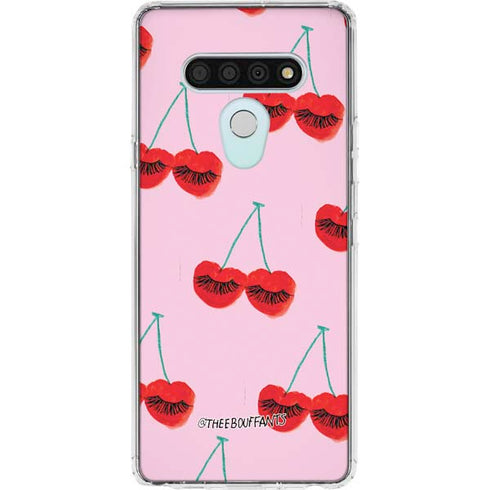 Bouffants and Broken Hearts Cherry Lash LG Stylo 6 Clear Case