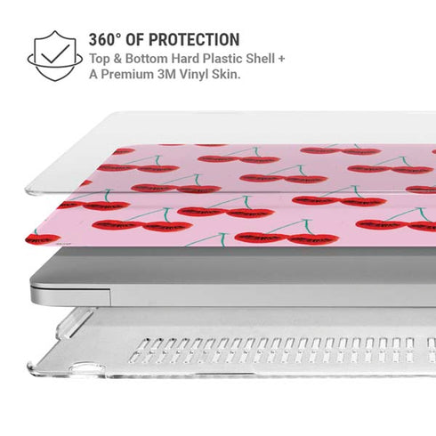 Bouffants and Broken Hearts Cherry Lash MacBook Air 13in M1 (2021) Case plus Skin