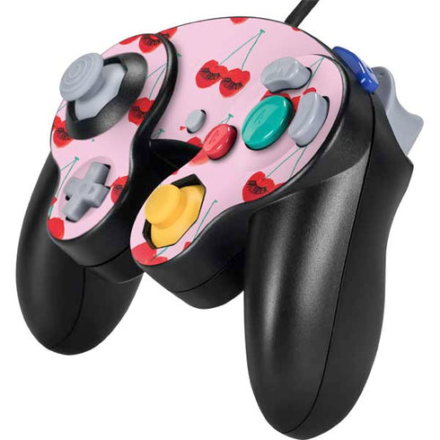 Bouffants and Broken Hearts Cherry Lash Nintendo GameCube Controller Skin