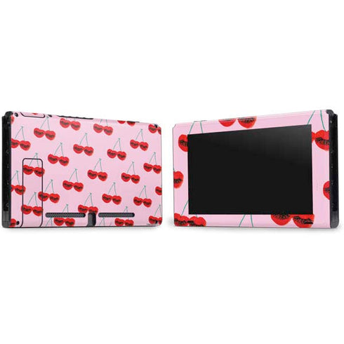 Bouffants and Broken Hearts Cherry Lash Nintendo Switch Bundle Skin