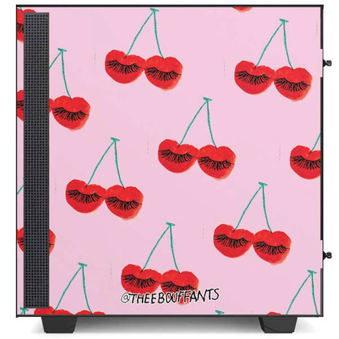 Bouffants and Broken Hearts Cherry Lash NZXT H510 Compact ATX Mid-Tower Case Skin