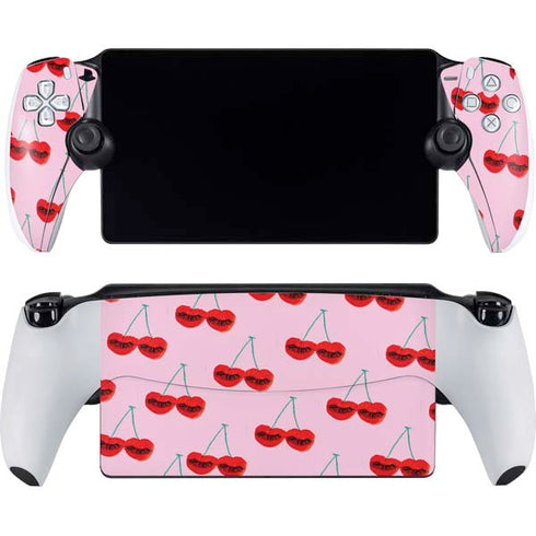 Bouffants and Broken Hearts Cherry Lash PlayStation Portal Remote Player Skin
