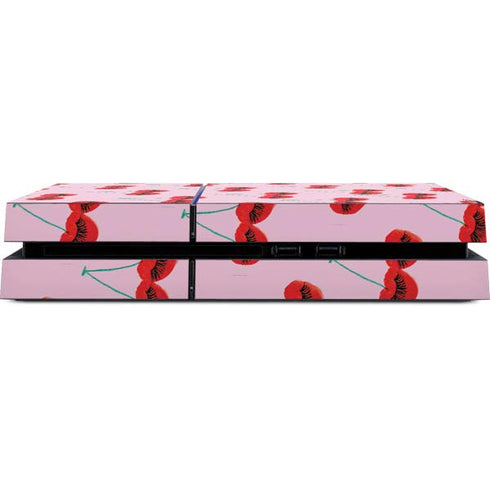 Bouffants and Broken Hearts Cherry Lash PS4 Console Skin