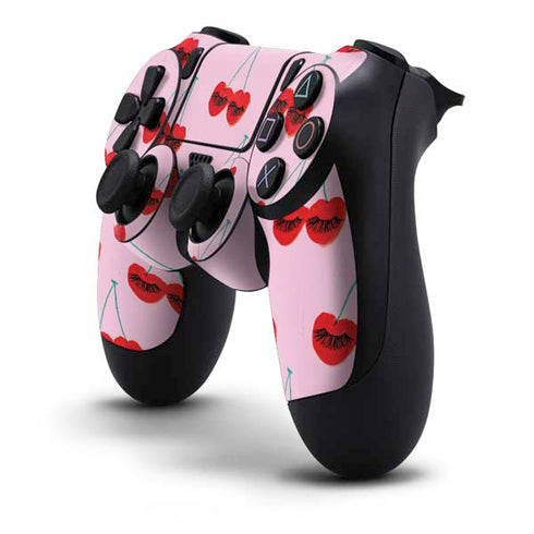 Bouffants and Broken Hearts Cherry Lash PS4 Controller Skin