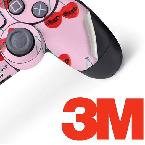 Bouffants and Broken Hearts Cherry Lash PS4 Controller Skin
