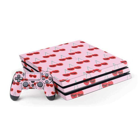 Bouffants and Broken Hearts Cherry Lash PS4 Pro Bundle Skin